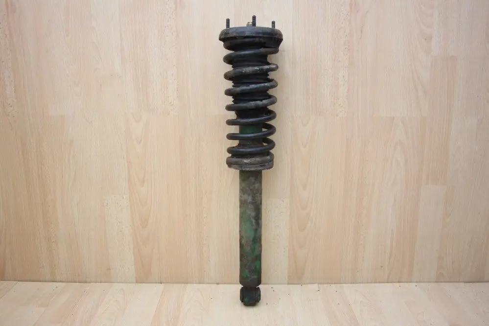 Used Jaguar Front Strut Assembly With Adaptive Control Part #Xr8 12982 Fits 2000-2002 S-Type 1