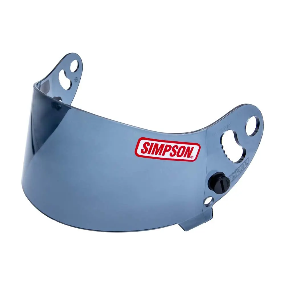 Simpson Devil Ray Dark Smoke Helmet Shield For Desert Devil Helmet 1