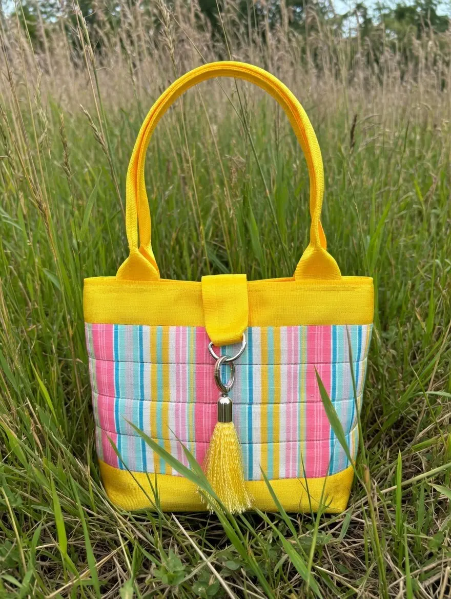Pure Detroit Official -Sorbet Club - Lemon - Tassel Seatbelt Bag - Pre Order 1