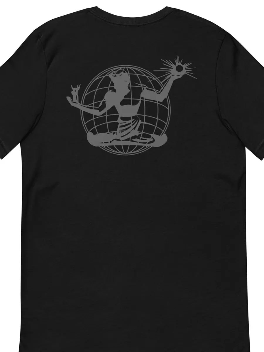 Spirit Of Detroit Worldwide Unisex Premium T-Shirt - Black / Dark Gray 1