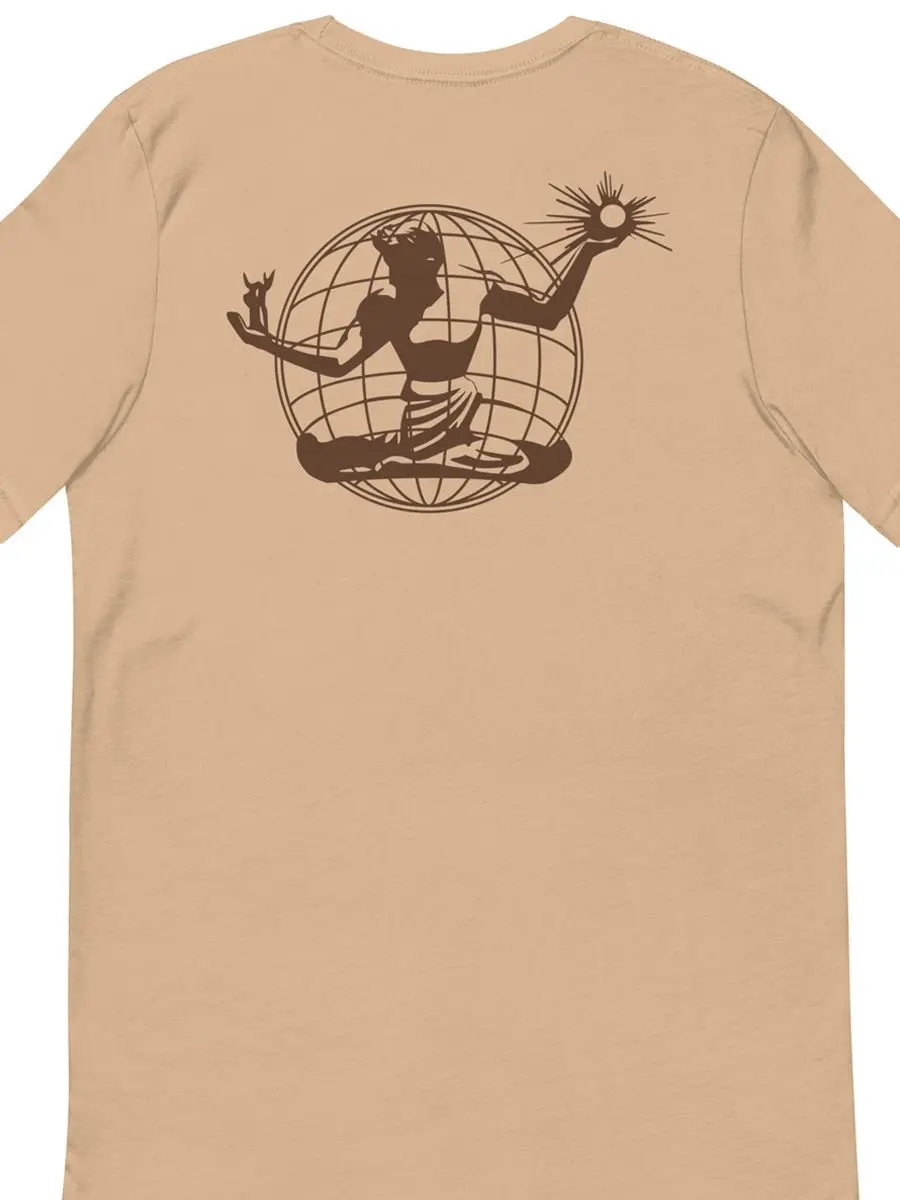 Spirit Of Detroit Worldwide Unisex Premium T-Shirt - Tan / Brown 1