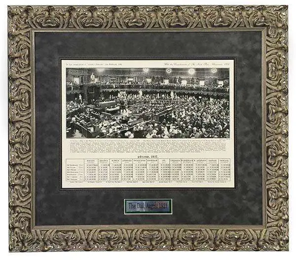 Historic First Meeting Of The Second Dáil , August 1921 1