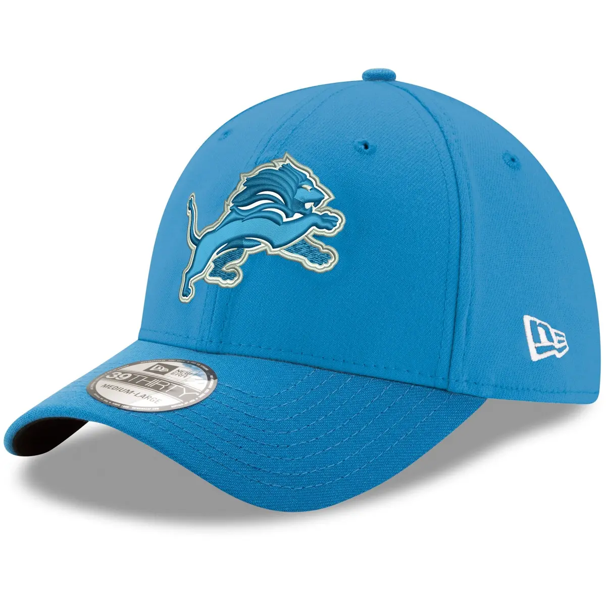New Era Detroit Lions Classic 39Thirty Flex Hat / Blue 1