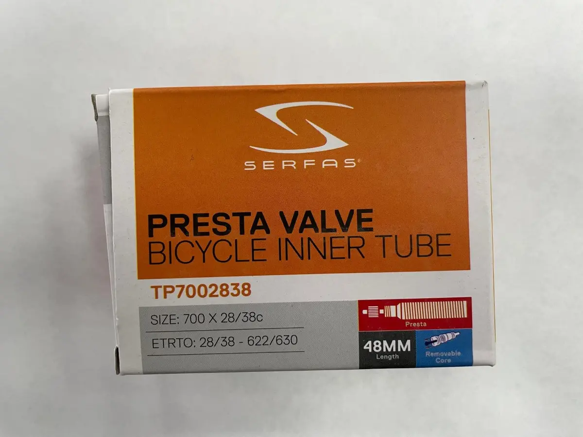 Serfas Presta Valve Inner Tube 700X28-38C 48Mm 1