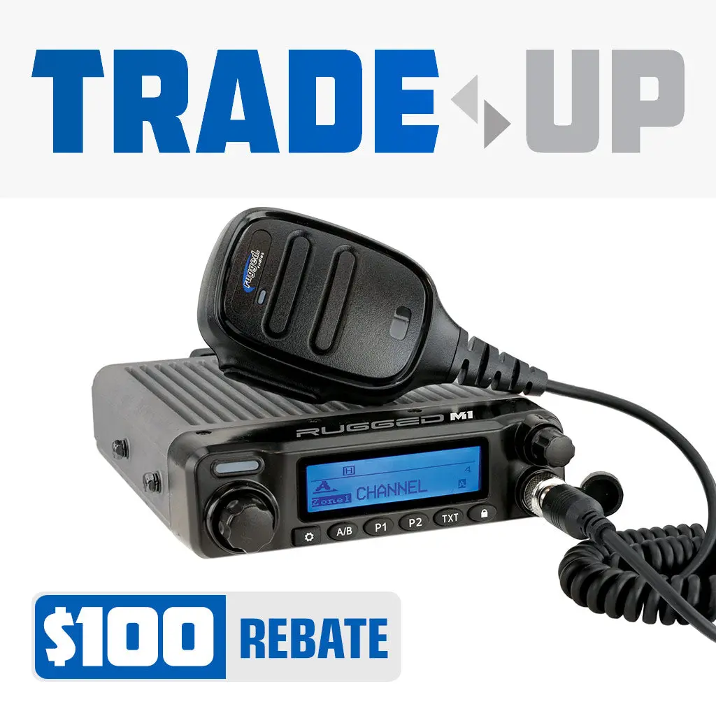 Trade Up To M1 Race Series Waterproof Mobile Radio 1