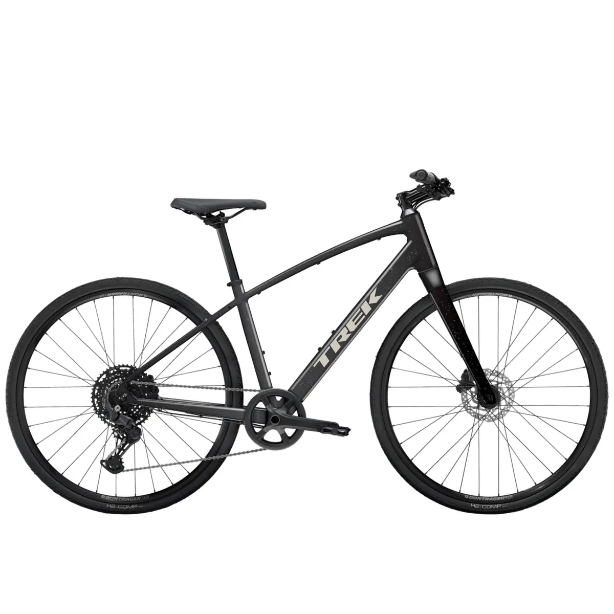 2026 Trek Fx 2 Stepover Gen 4 (Carbon Dark Grey) 1