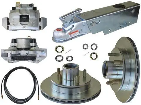 Ufp Db-35 Complete Disc Brake Kit W/A-75 Actuator & Reverse Solenoid, 3500Lb. Axle 1