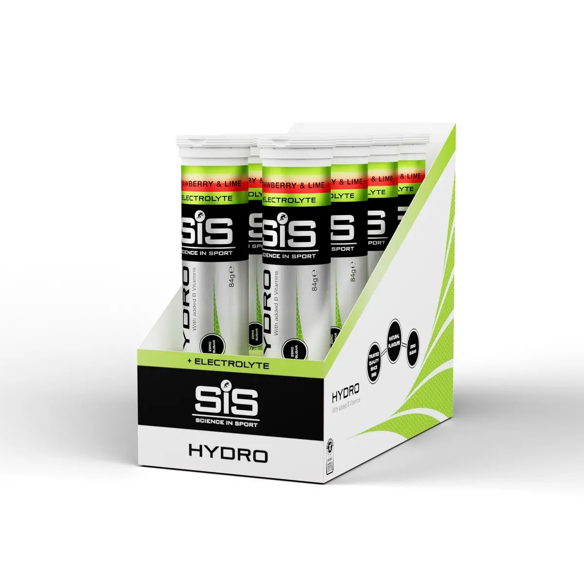 Sis Go Hydro Tablets 20 X 4G Strawberry & Lime (Box Of 8) 1