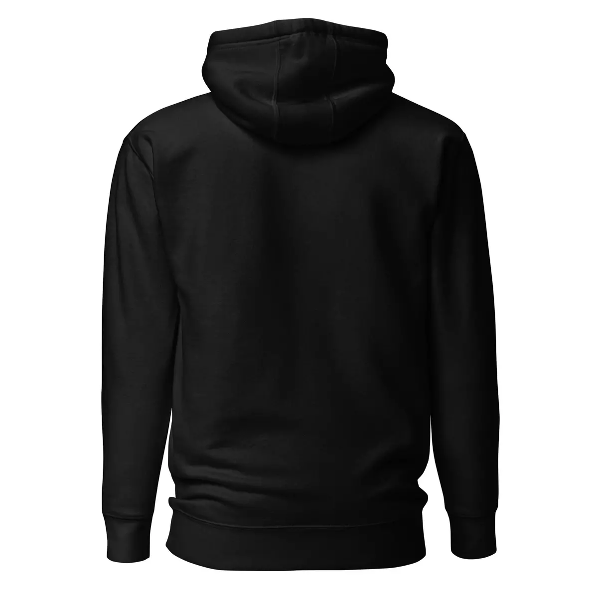 Detroit Champ Premium Pullover Unisex Hoodie - Black / Blue 5