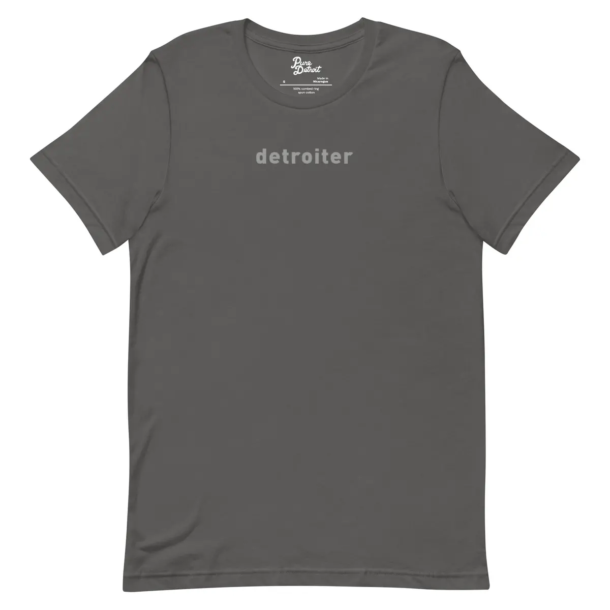 Detroiter Unisex Premium T-Shirt - Asphalt / Gray 2