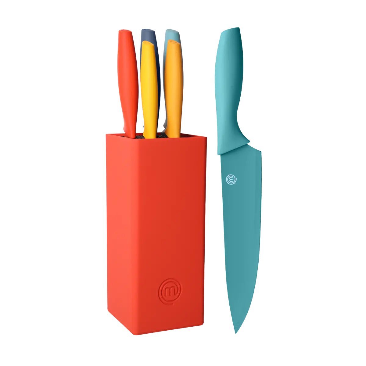 Knives & Block 6Pcs 1