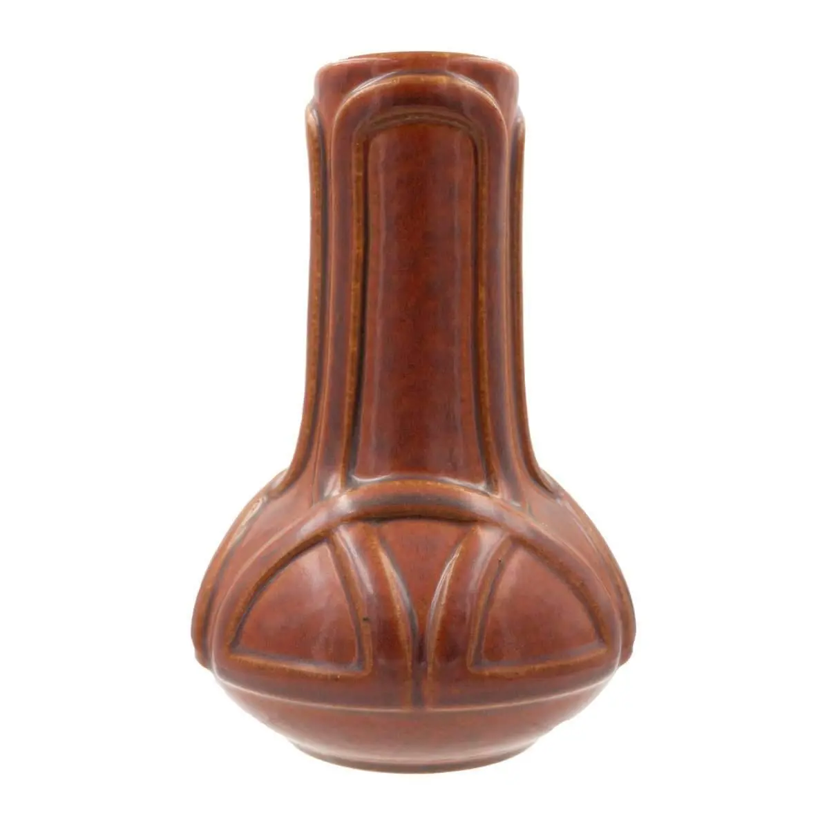 Pewabic Celtic Vase - Cinnamon 1