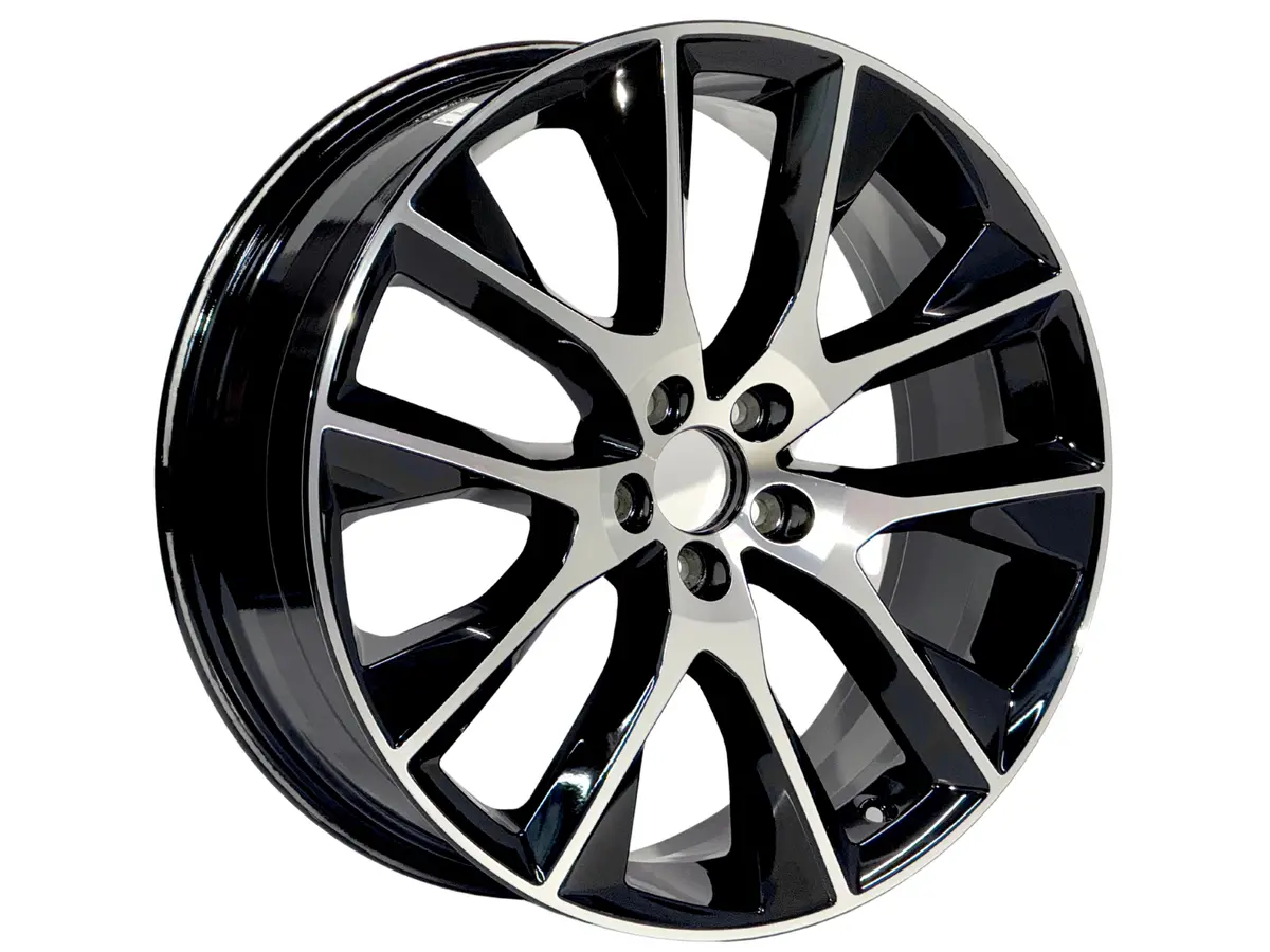 Original Volvo Aluminium Fälg 20 Tum 10-Spoke Black Diamond Cut 31381537 1