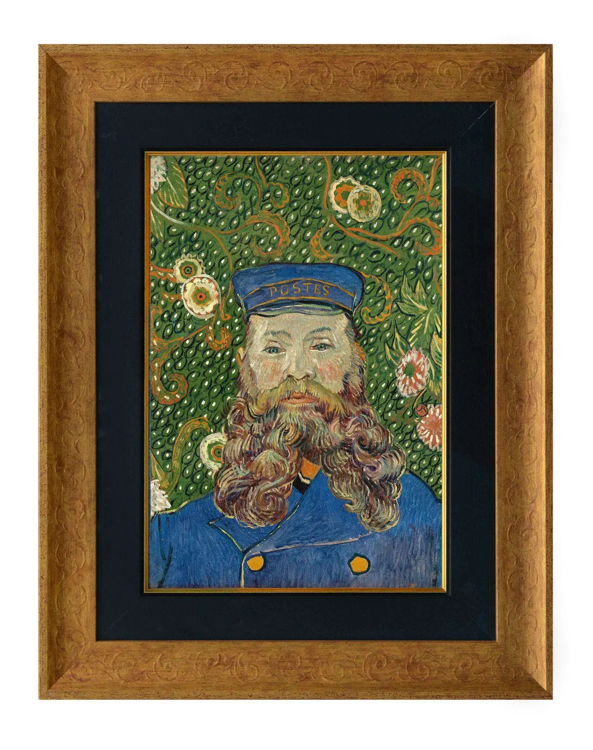 Portrait Of Joseph Roulin By Van Gogh 1