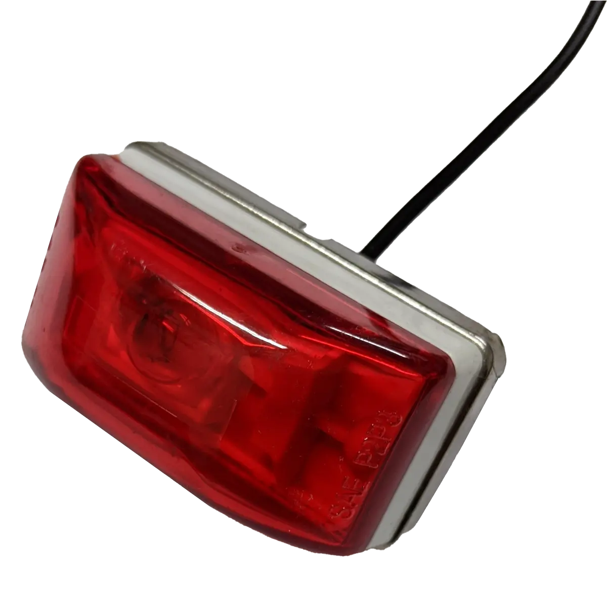 Wesbar Waterproof Clearance/Side Marker Light (Red) #003238 1
