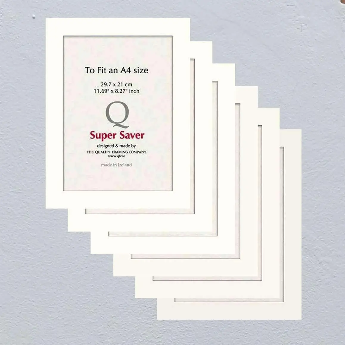 White Matte 40Mm Picture Frame I 6 Pack 1