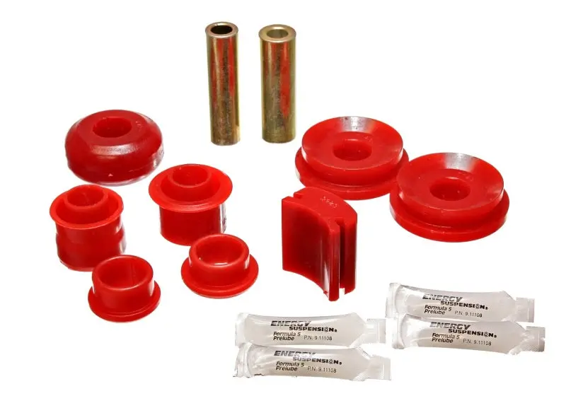 Energy Suspension Red Rear Upper Control Arm Bushings For 2005–2007 Ford Mustang Gt 1