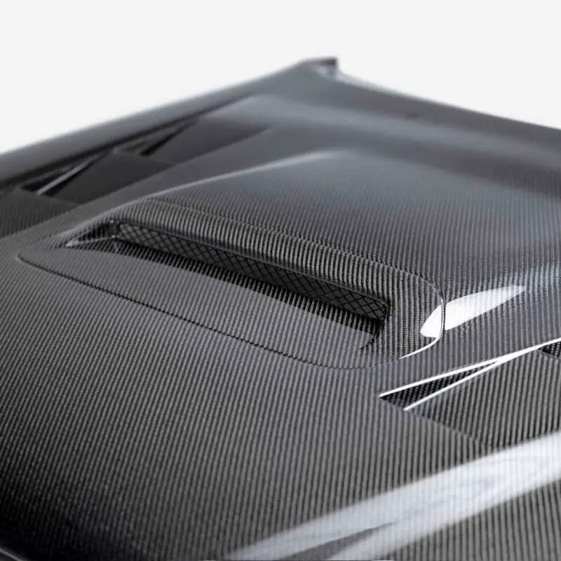 Seibon Ts-Style Carbon Fiber Hood – Lightweight Replacement For 2012–2015 Toyota Tacoma 1