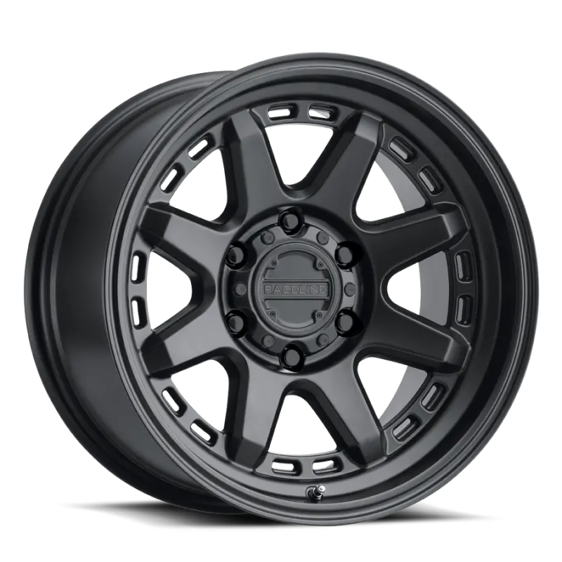 Raceline Scout Satin Black Alloy Wheel – 18X9", 6X139.7Mm Bolt Pattern, 18Mm Offset, 106.1Mm Center Bore 1