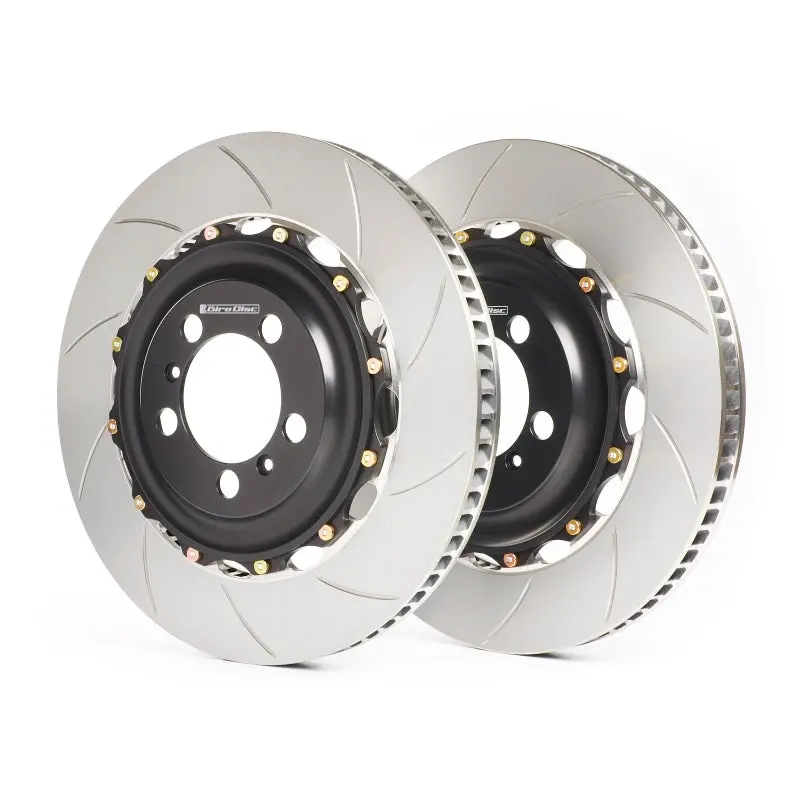 Girodisc Slotted Front Brake Rotors – Two-Piece Floating Design For Ferrari 458 Challenge 1