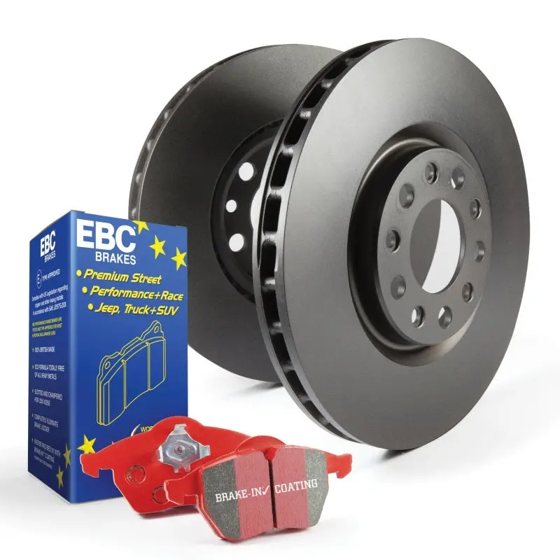Ebc Redstuff Brake Pad & Rk Rotor Kit (S12 Series) For High-Performance Applications 1