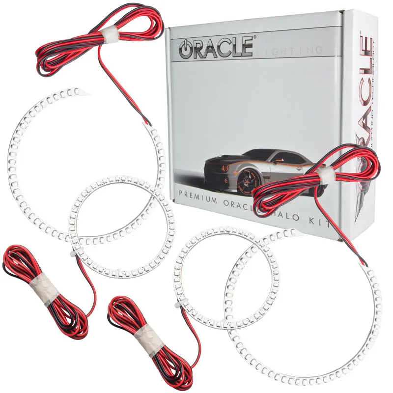 Oracle Led Halo Headlight Kit For 2010–2012 Mazda 3 – White Illumination, Warranty Included 1