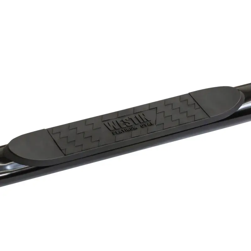 Westin Mega Cab Platinum Oval Nerf Bars For 2010–2018 Ram 2500/3500 – 4-Bar Black Step System 1