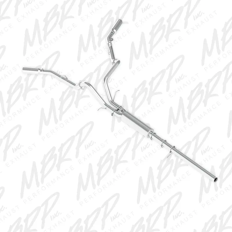 Mbrp Dual-Split Side Aluminum Cat-Back Exhaust System – 3-Inch Diameter For 2014 Chevy/Gmc Silverado/Sierra 1500 (4.3L V6 / 5.3L V8) 1