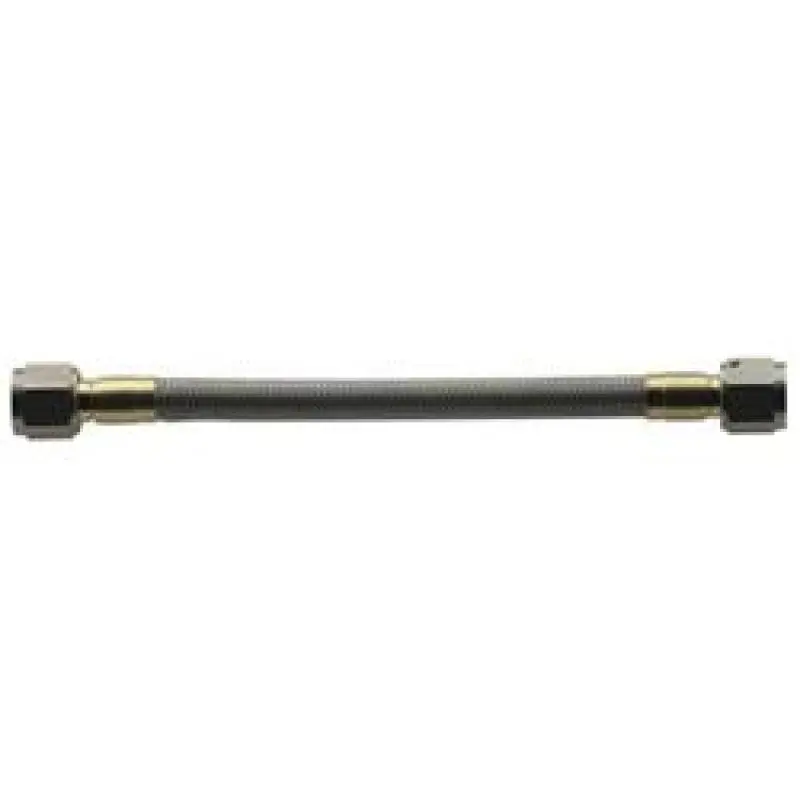 Fragola -8An Straight-To-Straight Aluminum Hose Assembly — 16In Length With Swivel Nuts 1