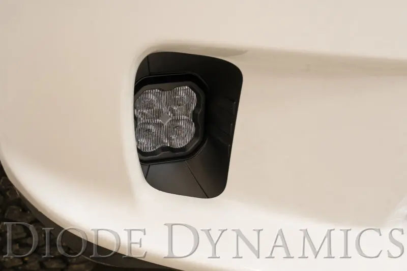 Diode Dynamics Ss3 Pro Fog Light Kit For Ram Trucks – Vertical Mount, Yellow Sae-Compliant Beam 2