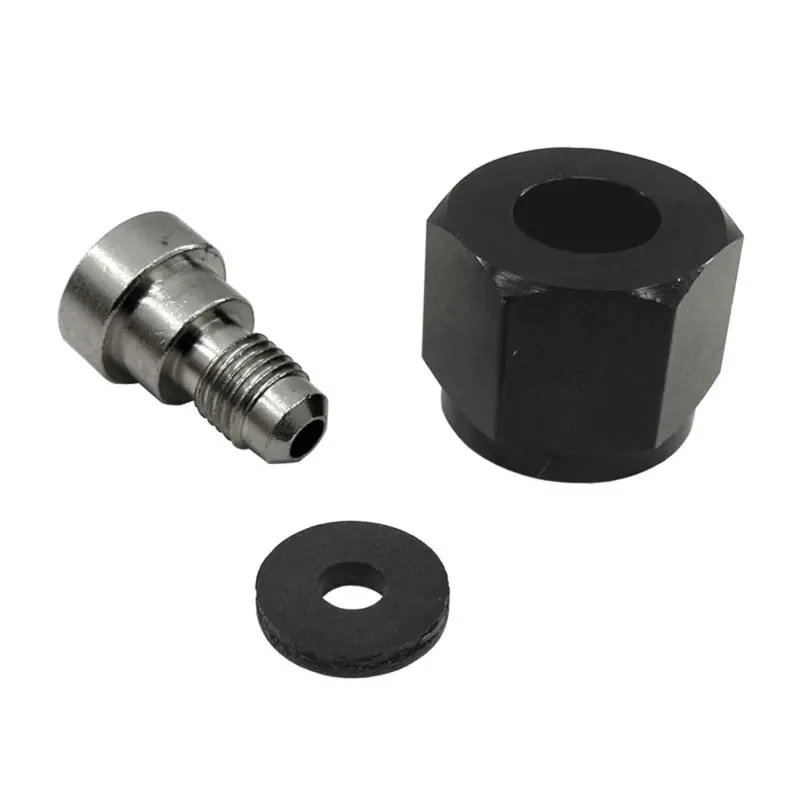 Nitrous Express 4An Bottle Nipple And Nut Assembly With Gasket For Co₂ Nitrous Valves 1