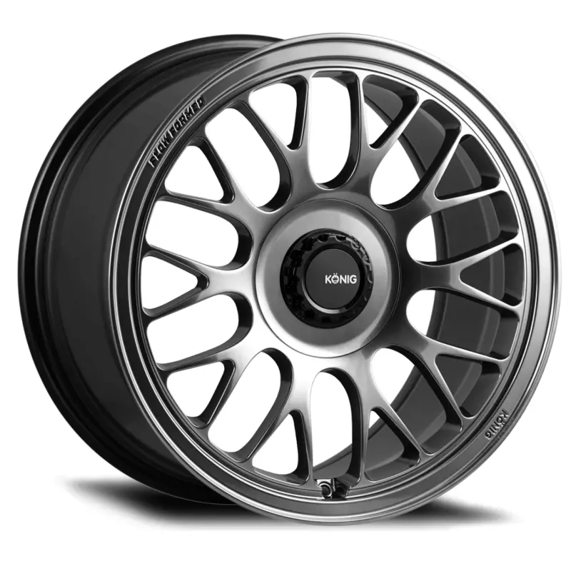 Konig Mrk1 Gloss Black Alloy Wheel – 17X8, 5X100, Et36, Hyper Carbon Construction 1