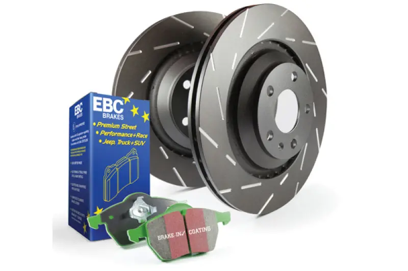 Ebc Greenstuff Brake Pad And Usr Drilled & Slotted Rotor Kit – S2 Series 1