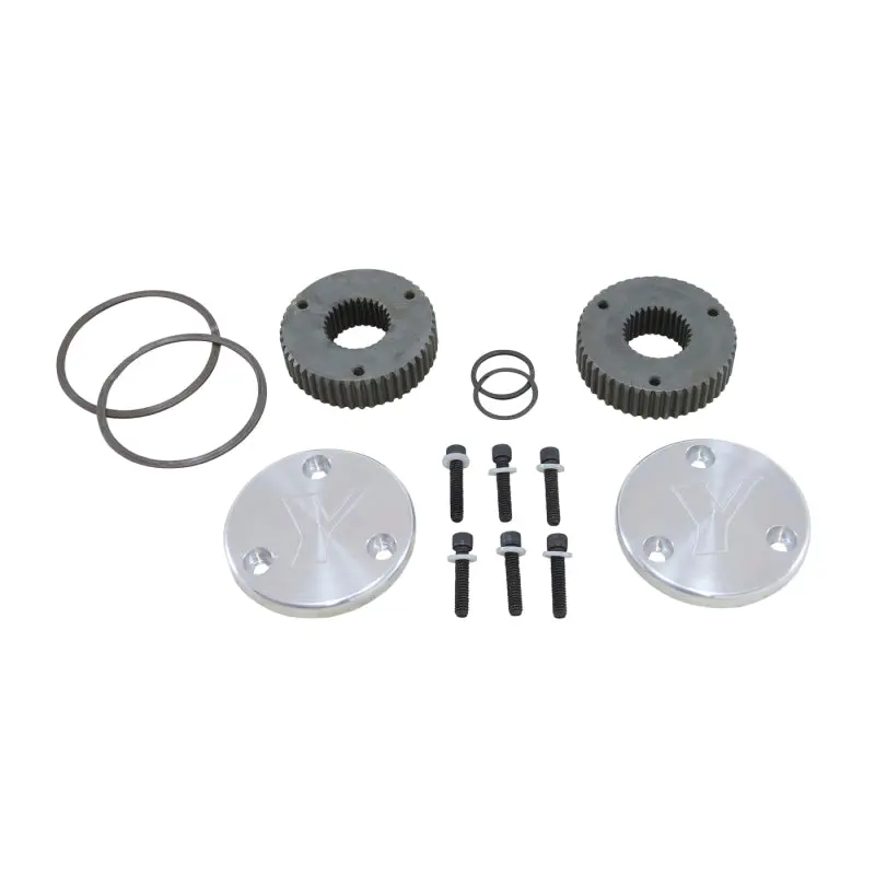 Yukon Gear Hardcore Dana 44 Drive Flange Kit – 30-Spline Outer Stubs With Engraved Caps 1