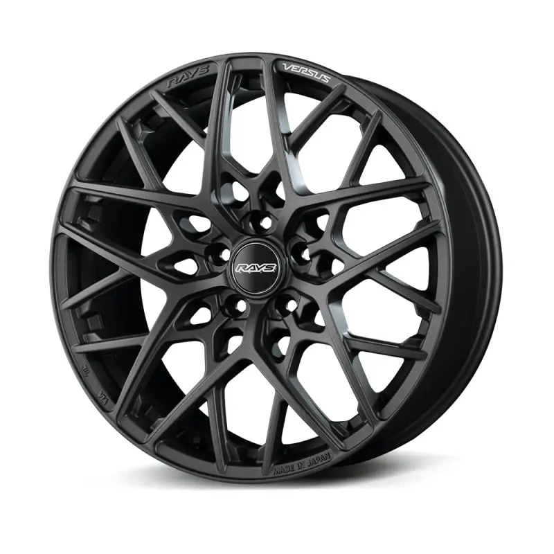 Versus Vv25M 19X9.5 / +32 / 5X114.3 - Matte Super Dark Gunmetal 1