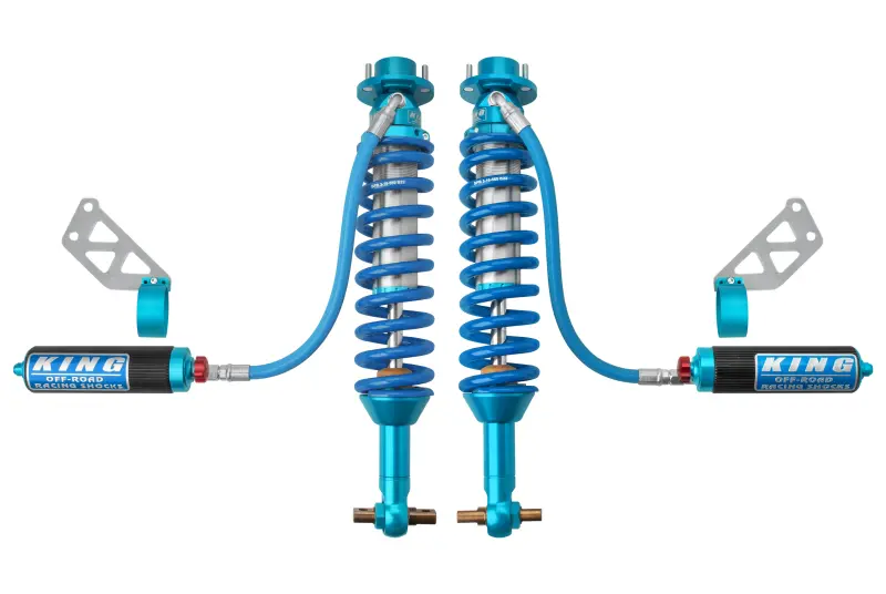 King 2.5" Front Remote Reservoir Coilover Shocks – Adjustable Pair For 2021 Ford Bronco 1