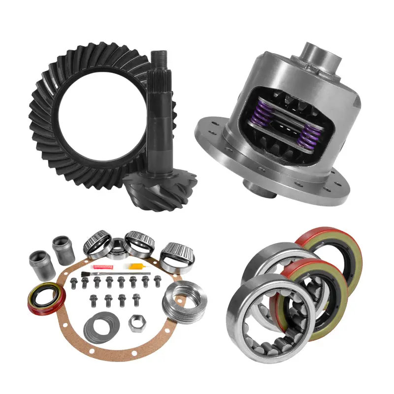 Yukon Positraction Ring & Pinion Install Kit For Gm 8.875" Rear Axle – 3.73 Ratio, 30-Spline, Includes Bearings 1