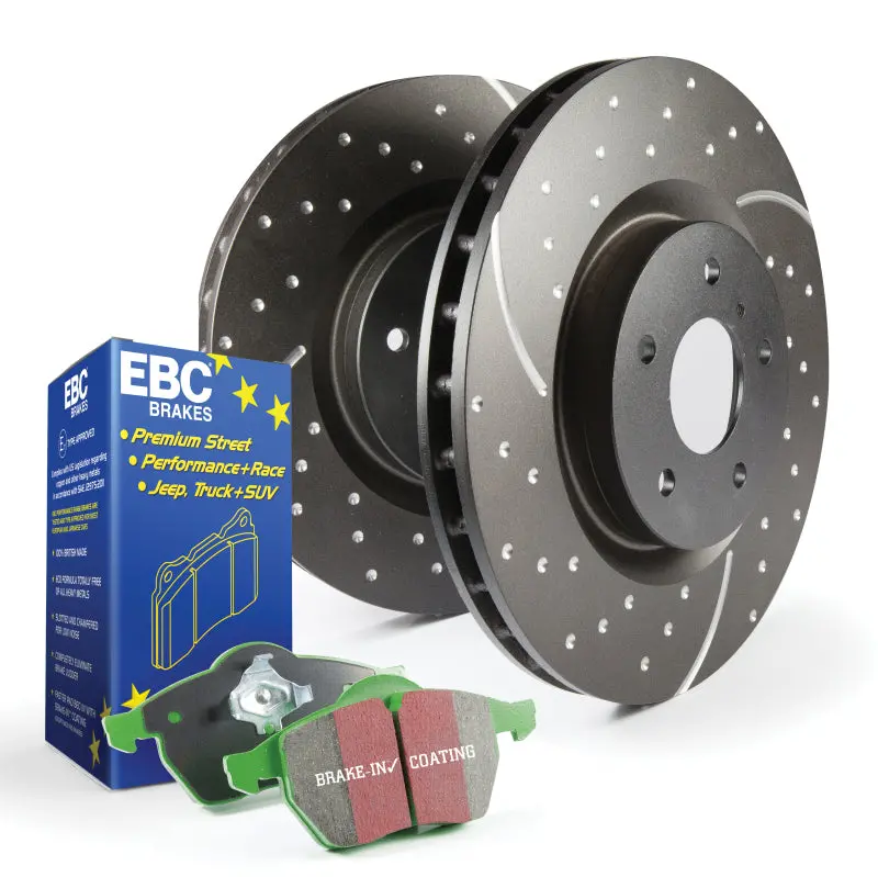 Ebc Greenstuff Brake Pad & Gd Rotor Kit – Balanced Performance For Daily Driving 1