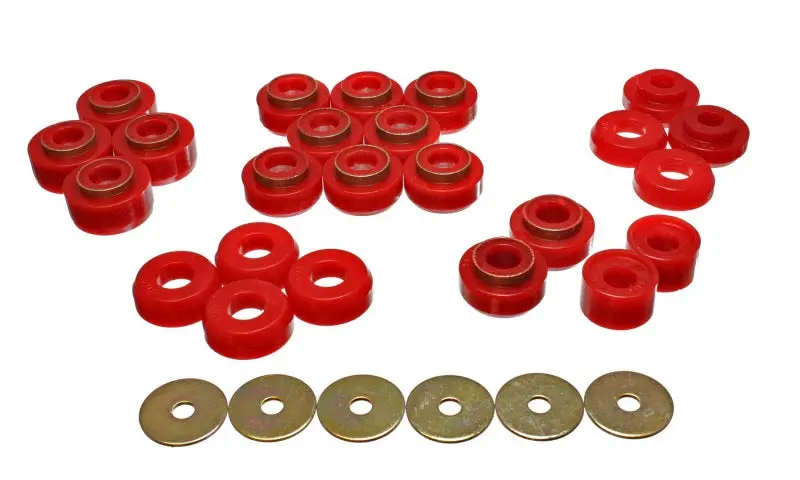 Energy Suspension Gm Body Mount - Red 1