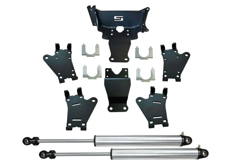 Superlift Dual Steering Stabilizer Kit For 2017–2024 Ford F-450/F-550 Super Duty 4Wd – W/ Radflo Cylinders 1