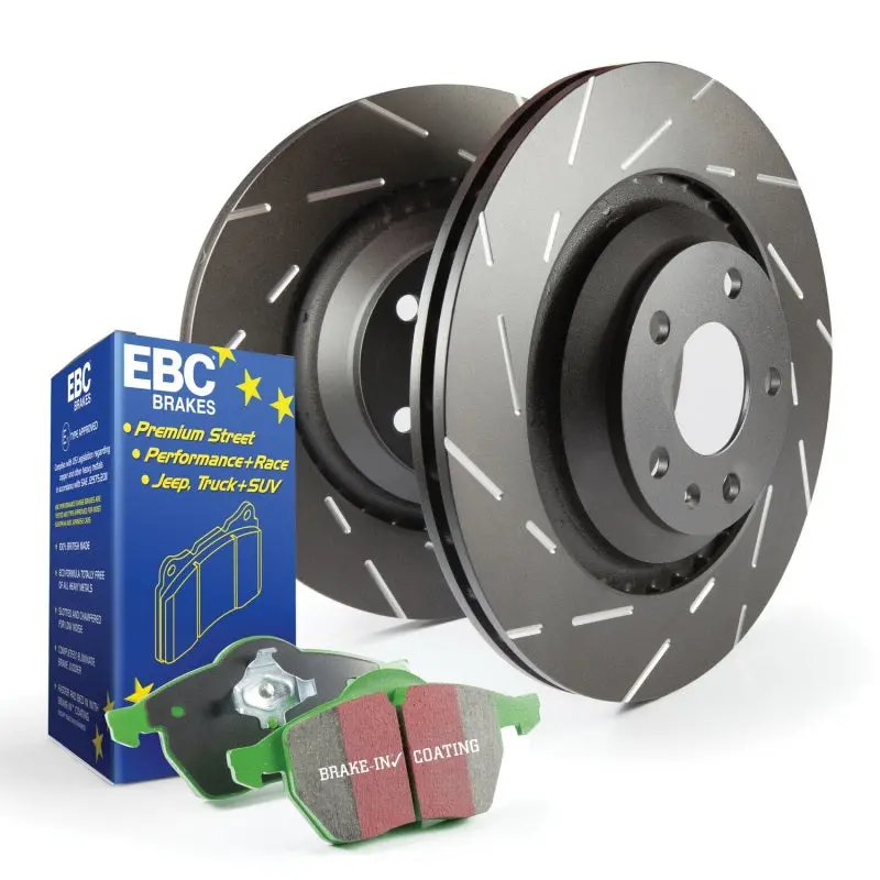 Ebc S2 Greenstuff Brake Pad & Usr Rotor Kit – Performance Street Package 1