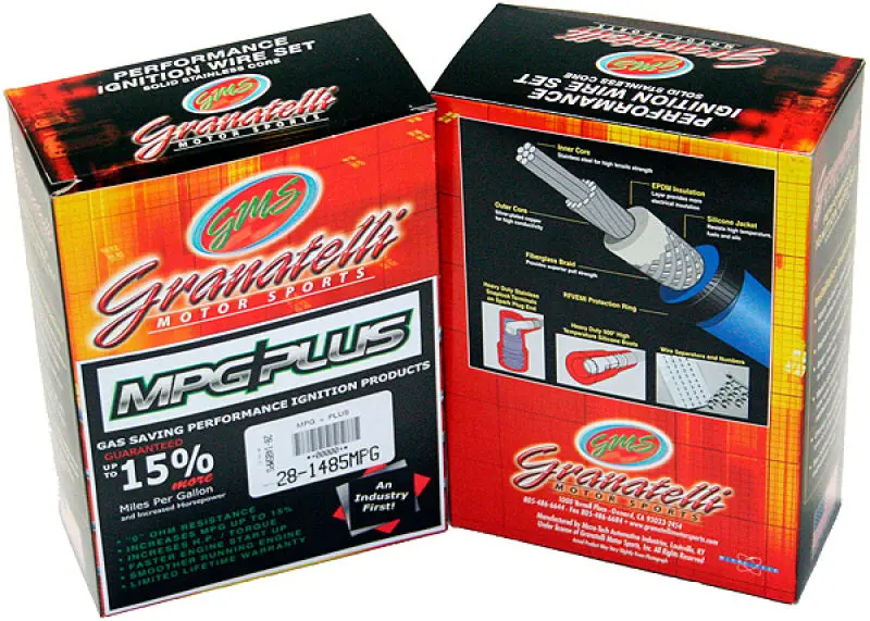 Granatelli Ignition Wire Set For 1985–1991 Chevrolet Corvette 5.7L V8 1