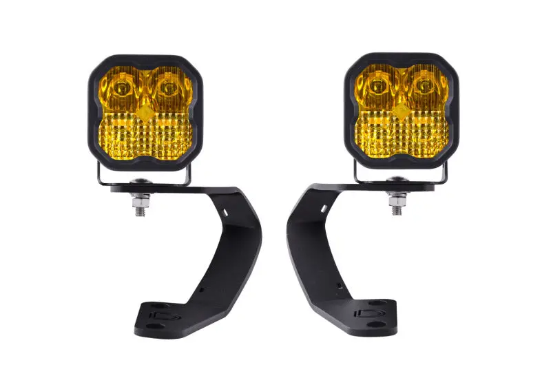Diode Dynamics Ss3 Led Ditch Light Kit – Yellow Pro Combo For 2010–2021 Toyota 4Runner 1