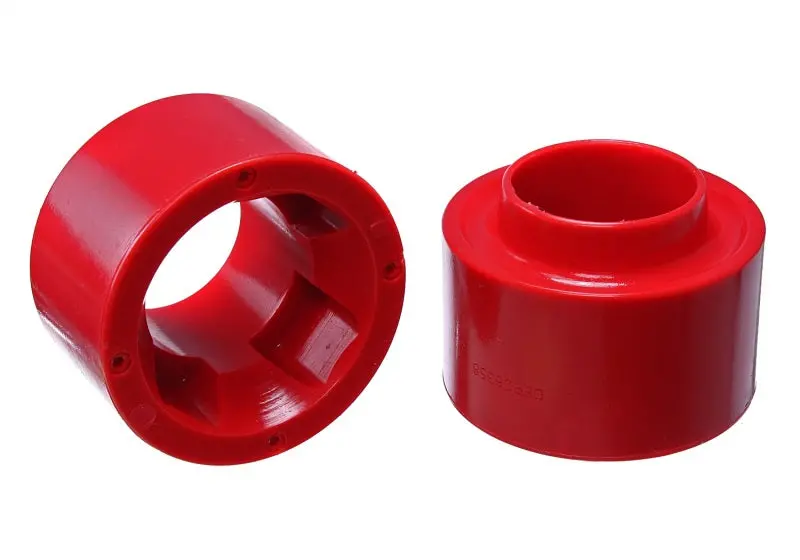Energy Suspension Red Front Coil Spring Spacers For 2007–2017 Jeep Wrangler Jk – 1.75-Inch Lift Kit 1