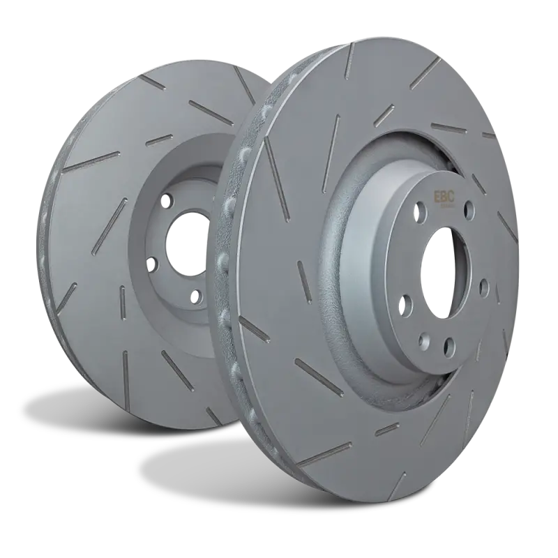 Ebc Usr Slotted Front Brake Rotors For 2021+ Hyundai Santa Cruz 2.5L 1