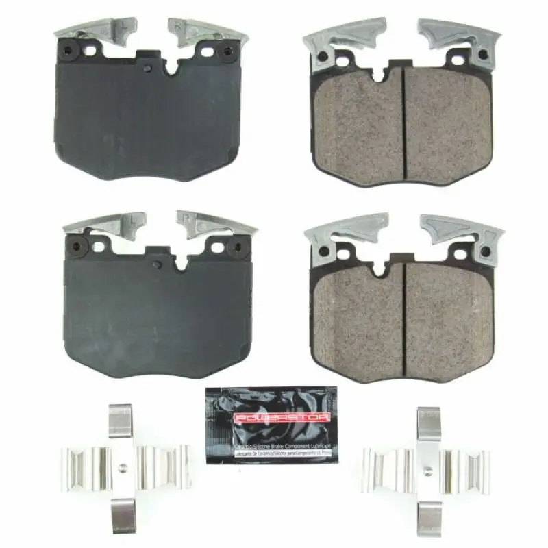 Power Stop Z23 Evolution Sport Front Brake Pads With Hardware For 2019 Bmw 330I 1