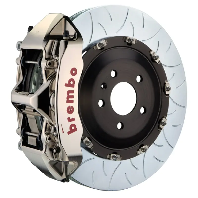 Brembo Gtr Big Brake Kit – Front, 6-Piston Billet Calipers With 405X34Mm Two-Piece Slotted Rotors For 2010–2016 Bmw 535I 1