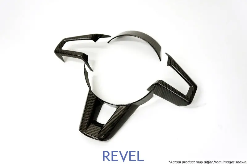 Revel Gt Dry Carbon Steering Wheel Insert Covers 16-18 Mazda Mx-5 - 4 Pieces 1