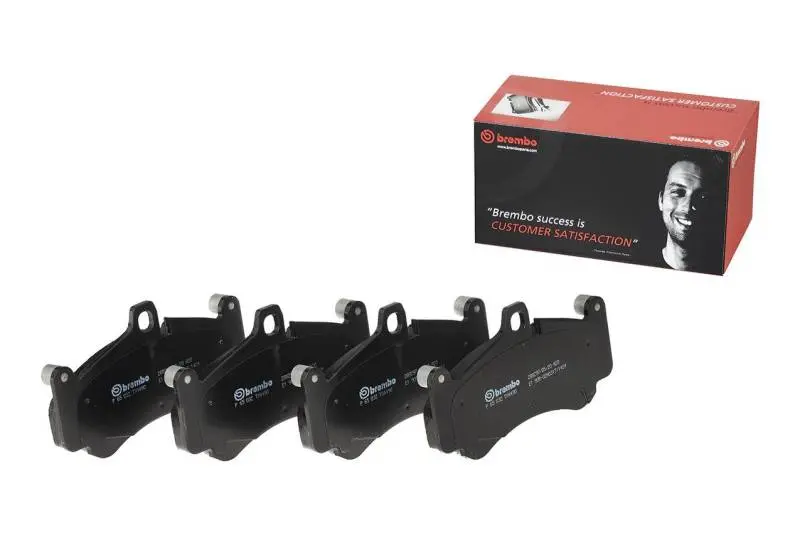 Brembo Nao Ceramic Rear Brake Pads — Oe Equivalent For 2012–2015 Audi A6/A7 Quattro And 2014–2015 A6 1