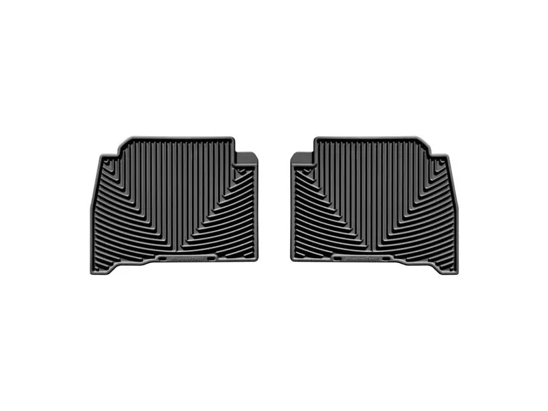 Weathertech 08-13 Lexus Lx570 Rear Rubber Mats - Black 1